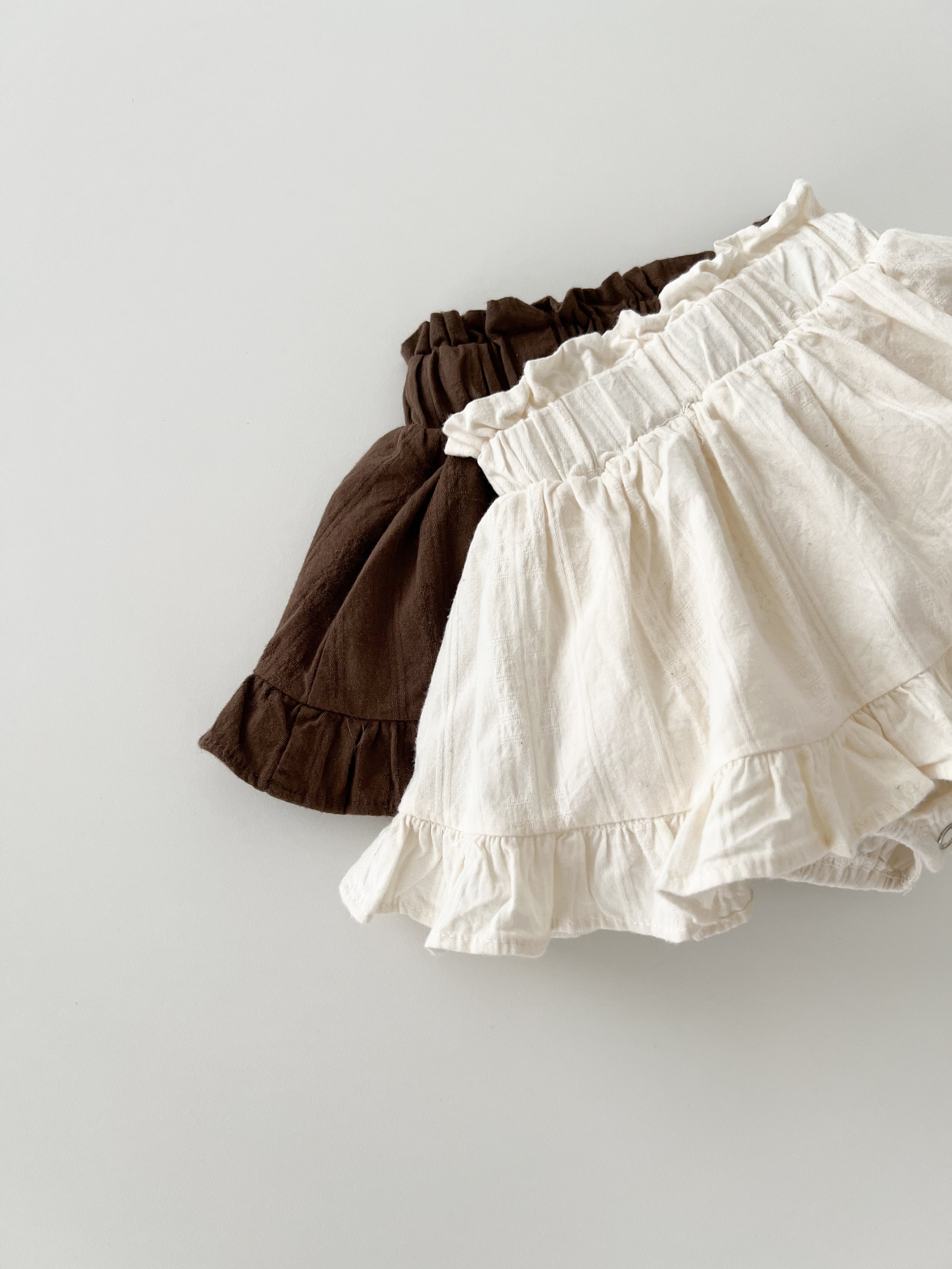 Butter frill skirt bloomer