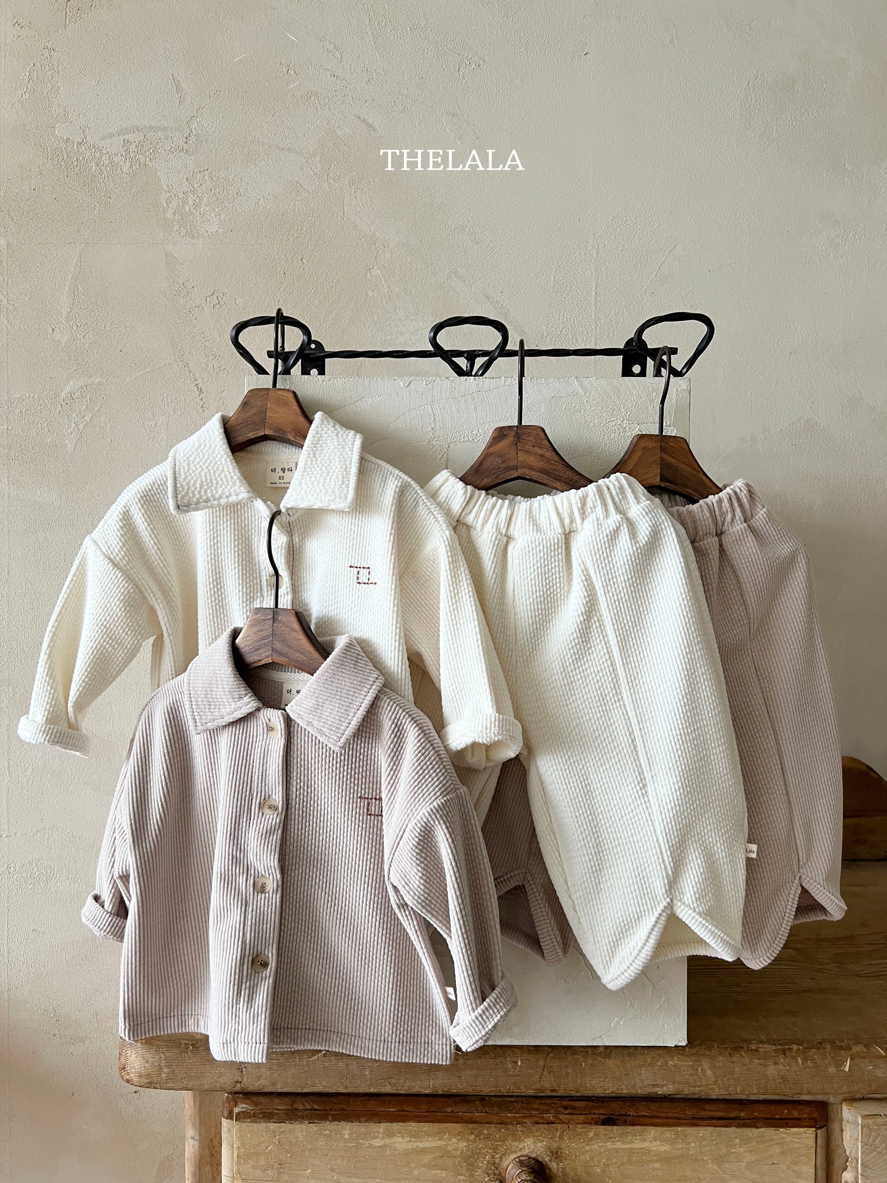 ［thelala］Vongole shirt