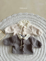 ［thelala］Downy boa jacket