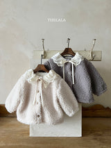 ［thelala］Downy boa jacket