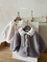 ［thelala］Downy boa jacket