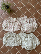 ［thelala］Arum garden blouse