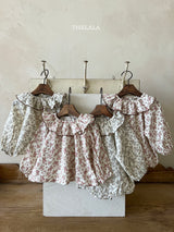 ［thelala］Arum garden blouse