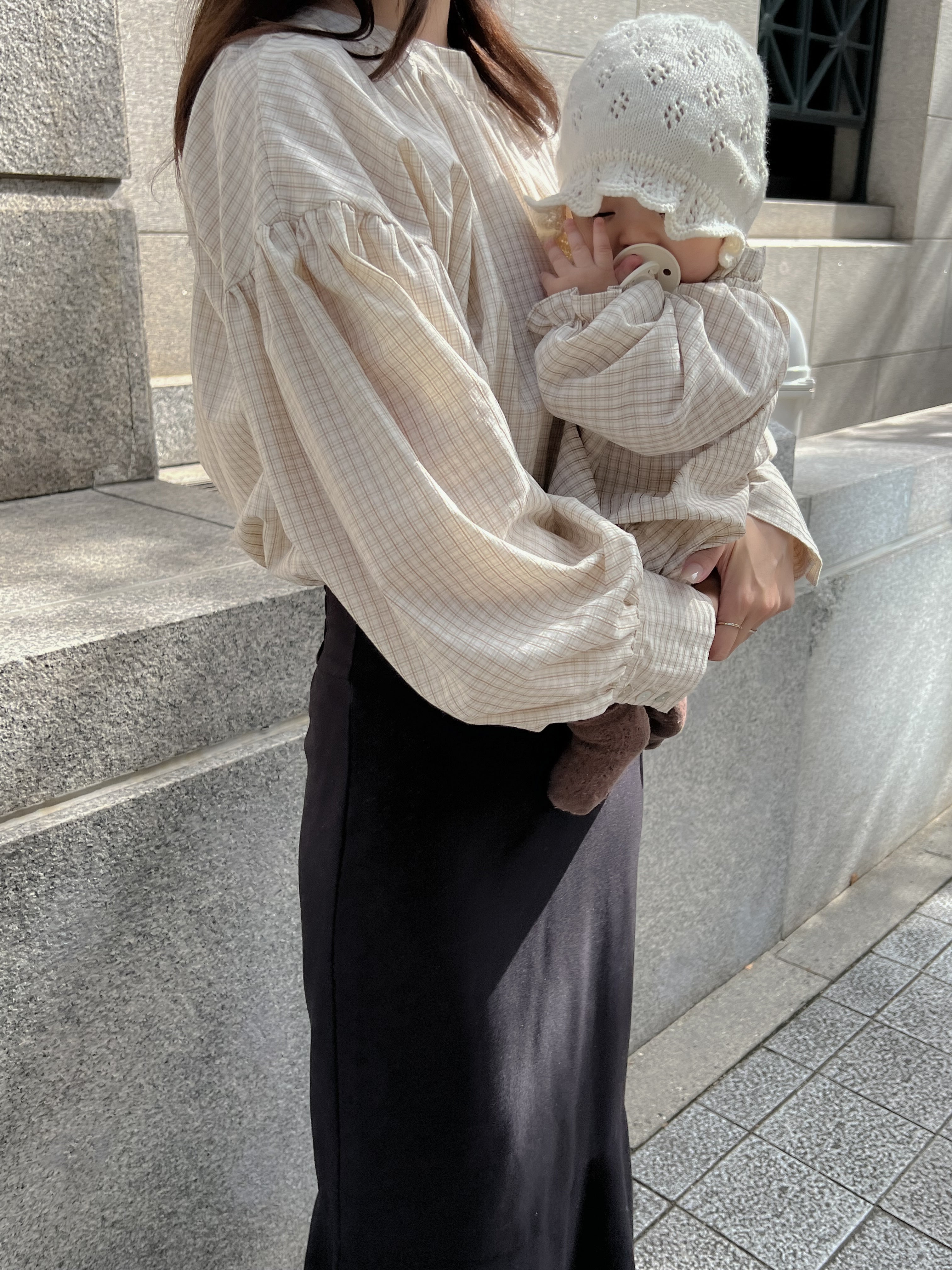 *Noeul.made* Mont Blanc blouse (mom)