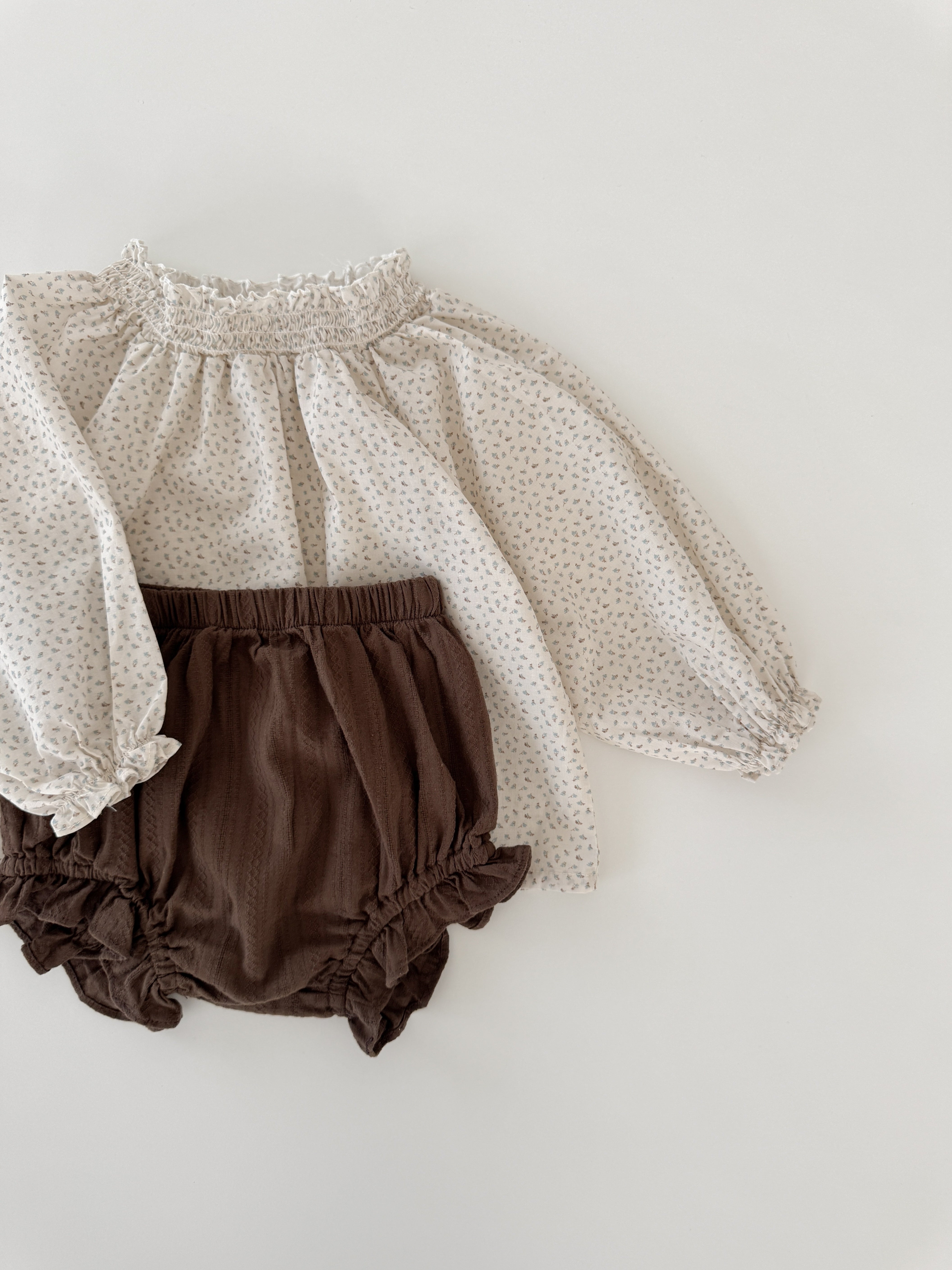*Noeul.made* Gelato smock blouse