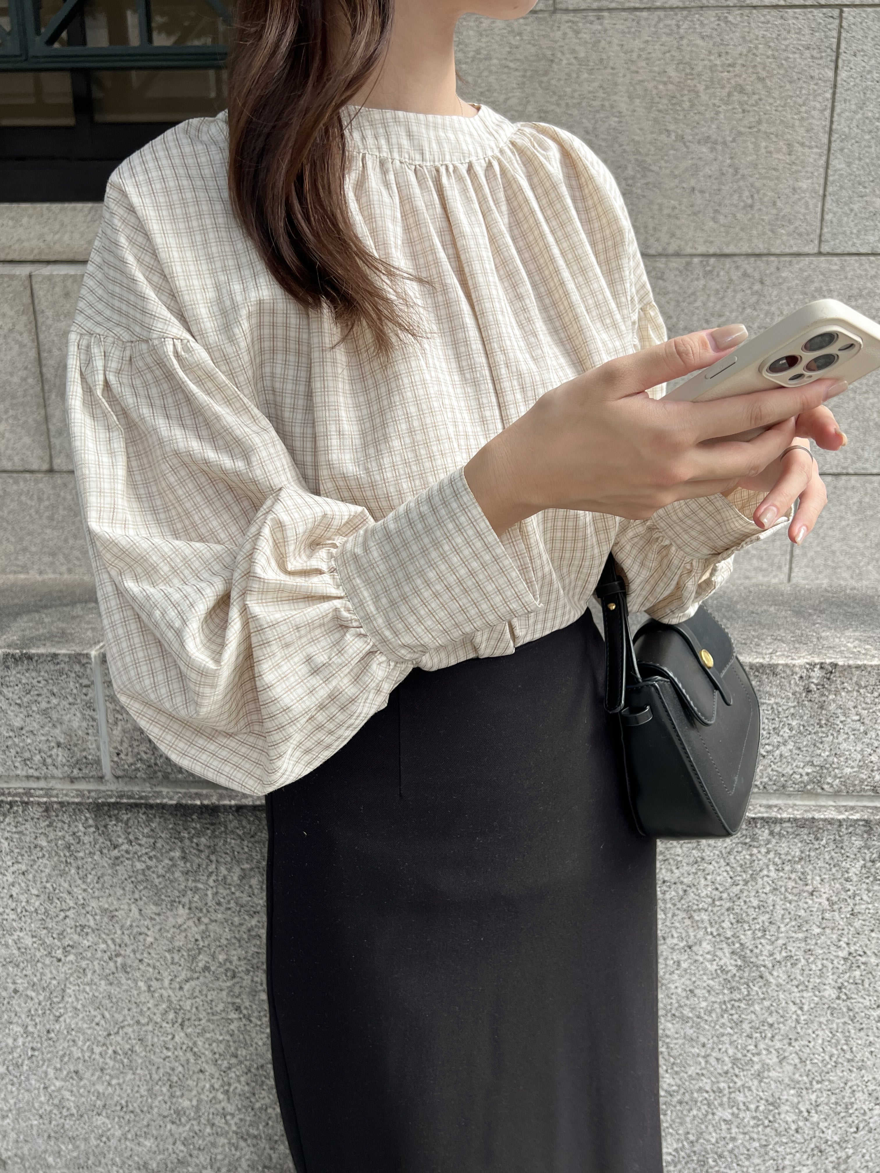 *Noeul.made* Mont Blanc blouse (mom)