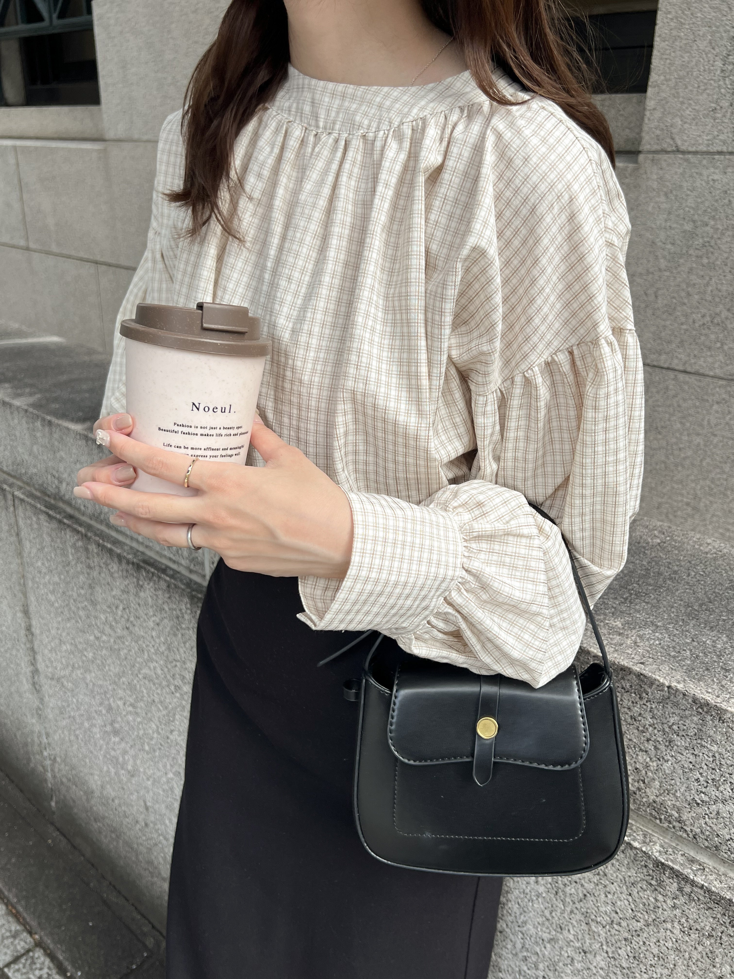 *Noeul.made* Mont Blanc blouse (mom)