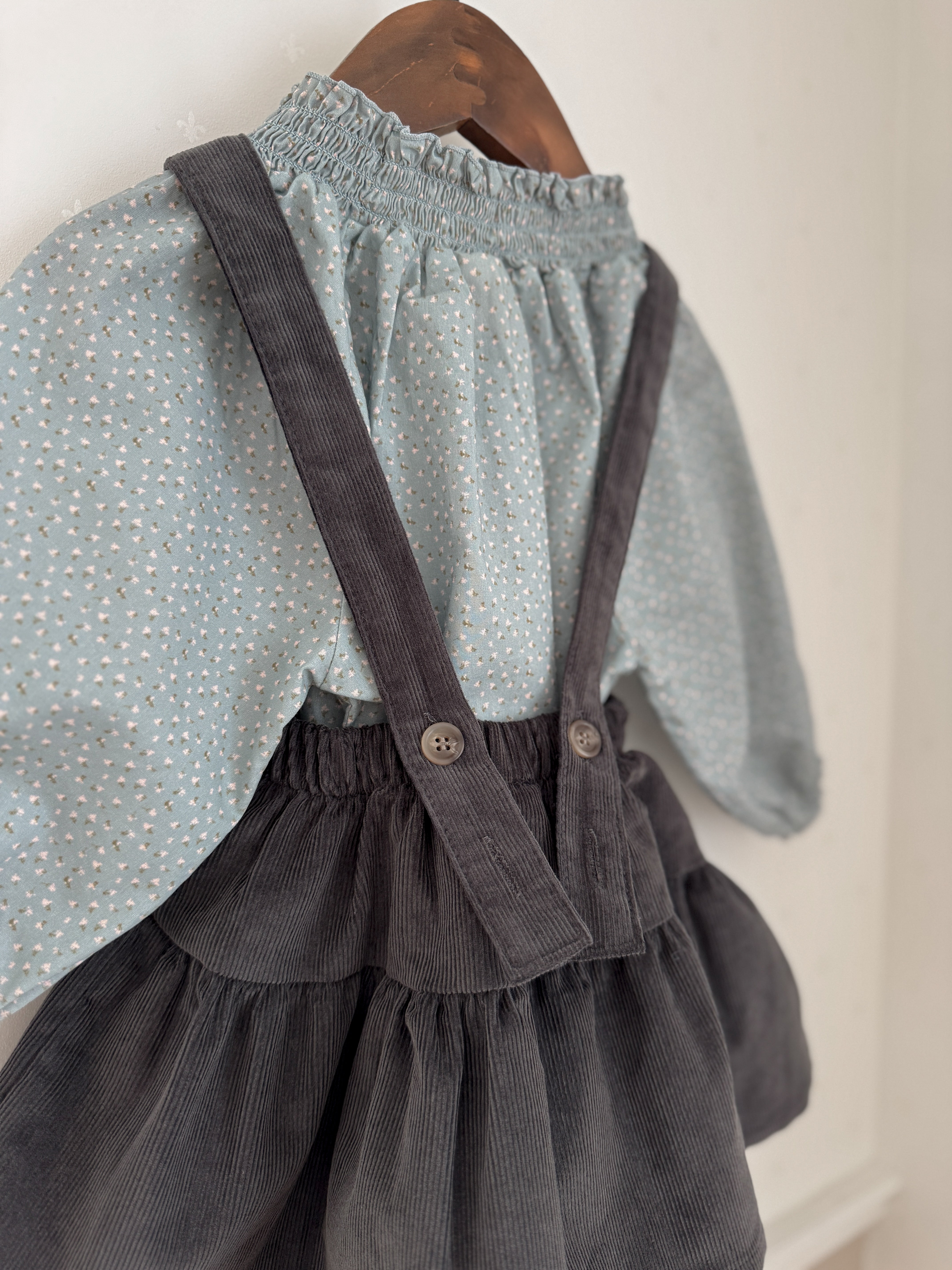 *Noeul.made* Gelato smock blouse