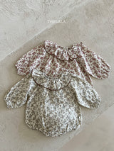 ［thelala］Arum garden rompers