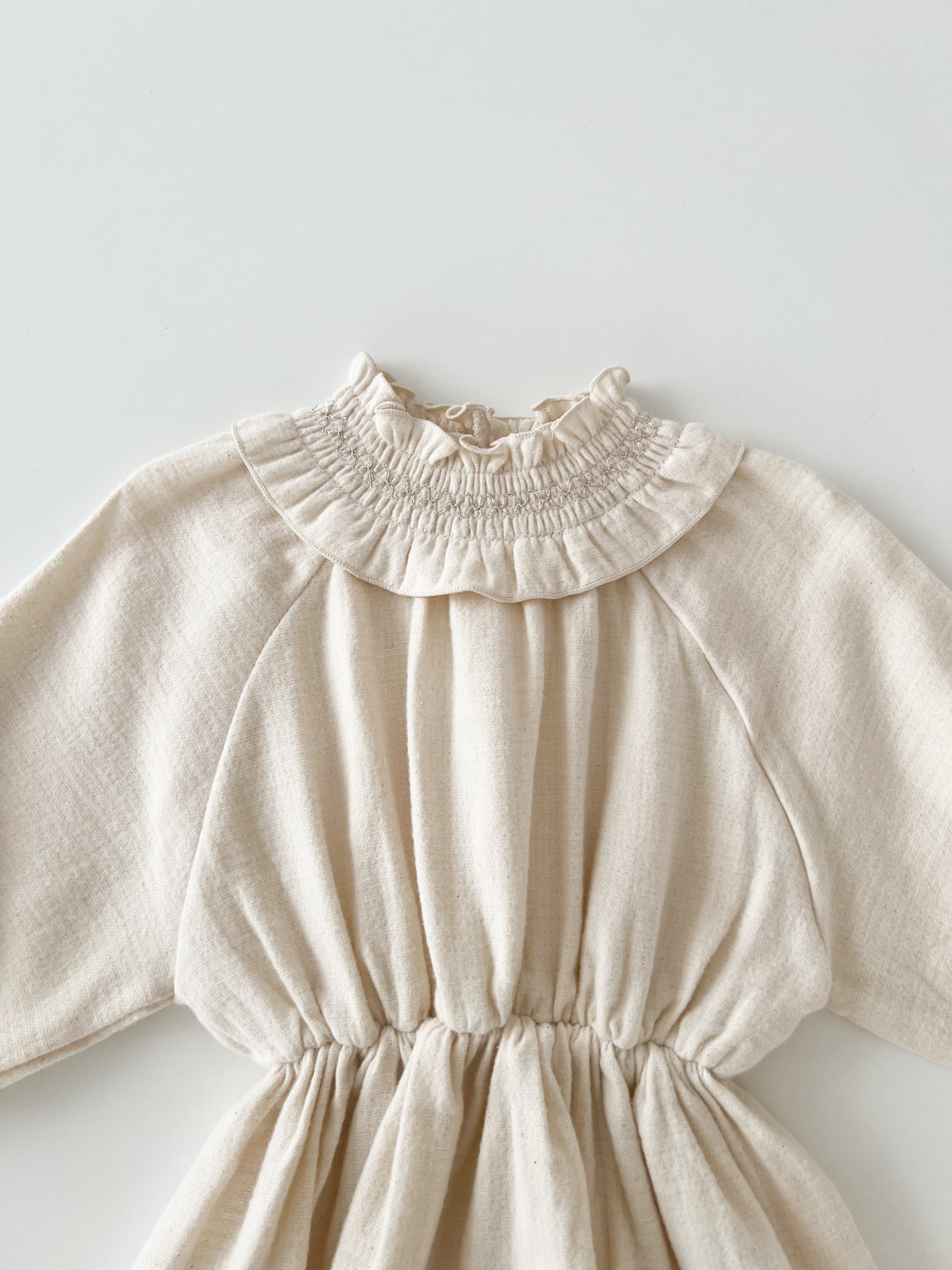 Peony smock one-piece