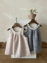 ［thelala］Tweed one-piece