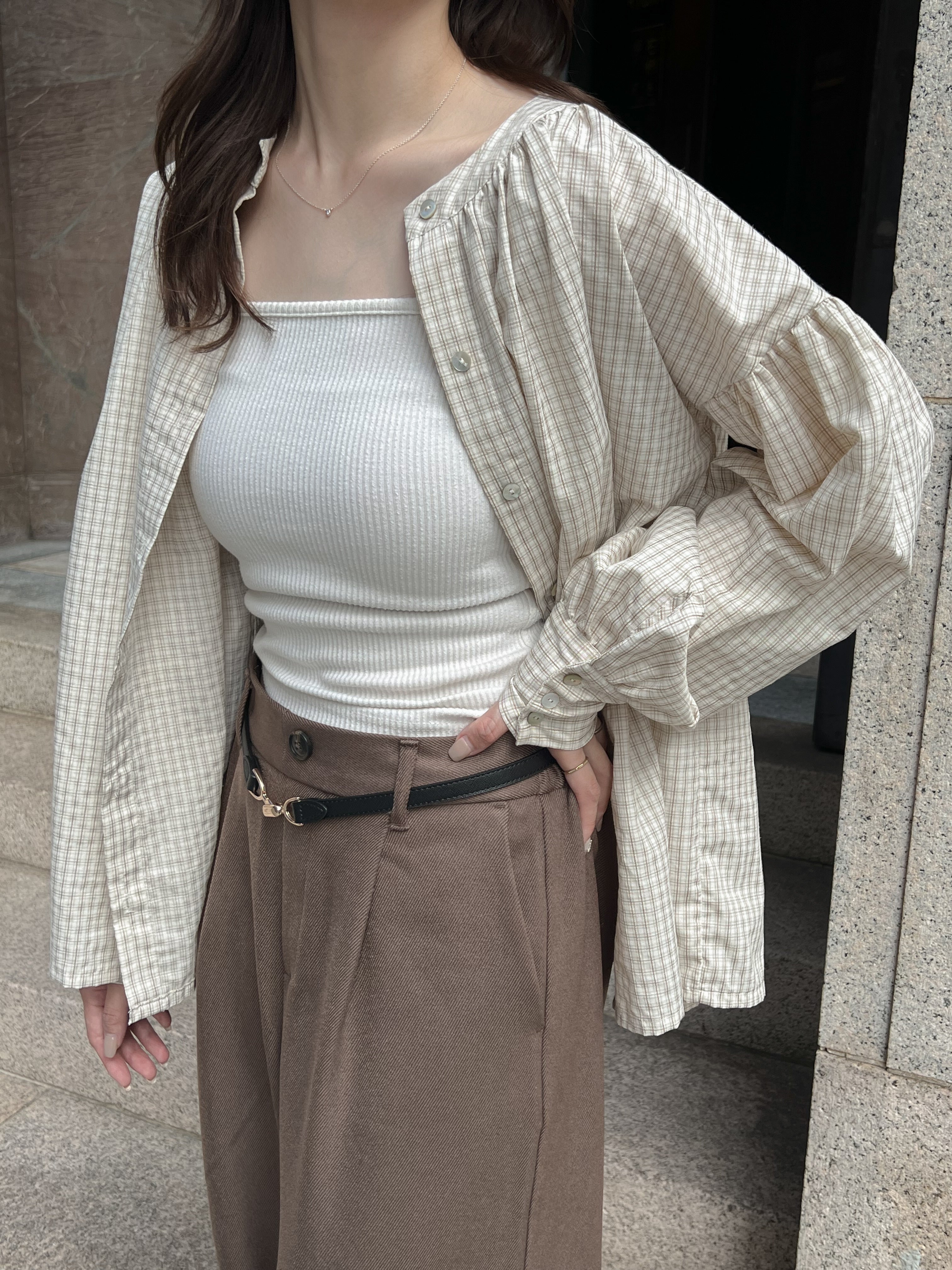 *Noeul.made* Mont Blanc blouse (mom)