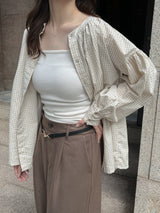 *Noeul.made* Mont Blanc blouse (mom)