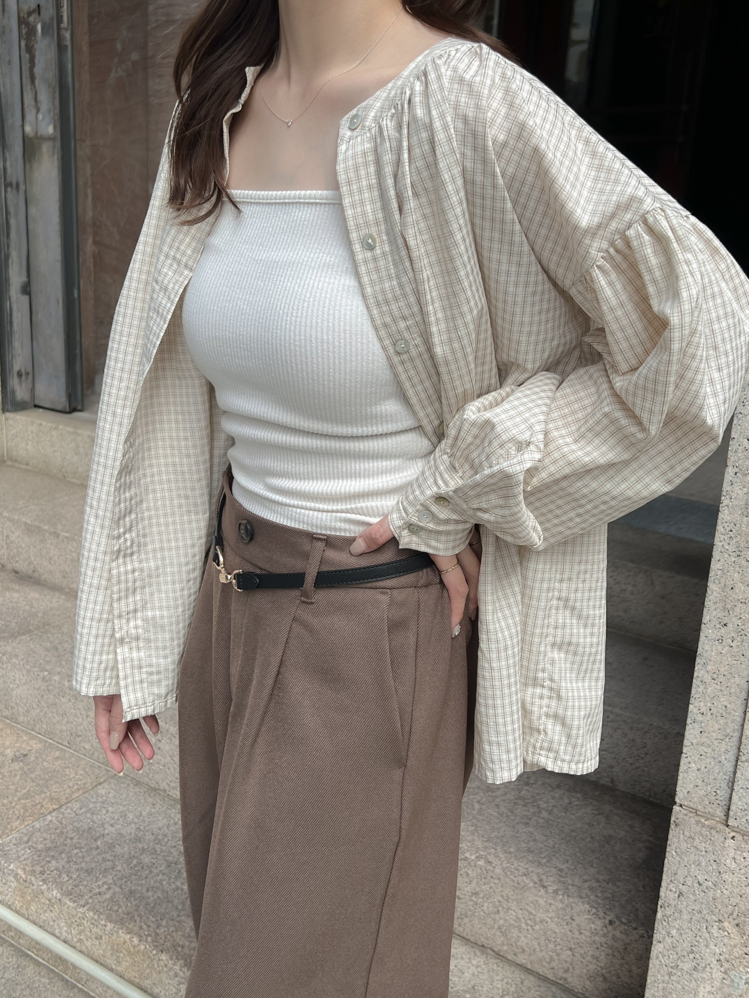 *Noeul.made* Mont Blanc blouse (mom)