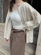 *Noeul.made* Mont Blanc blouse (mom)