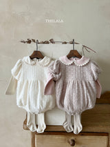 ［thelala］Eyelet collar tops