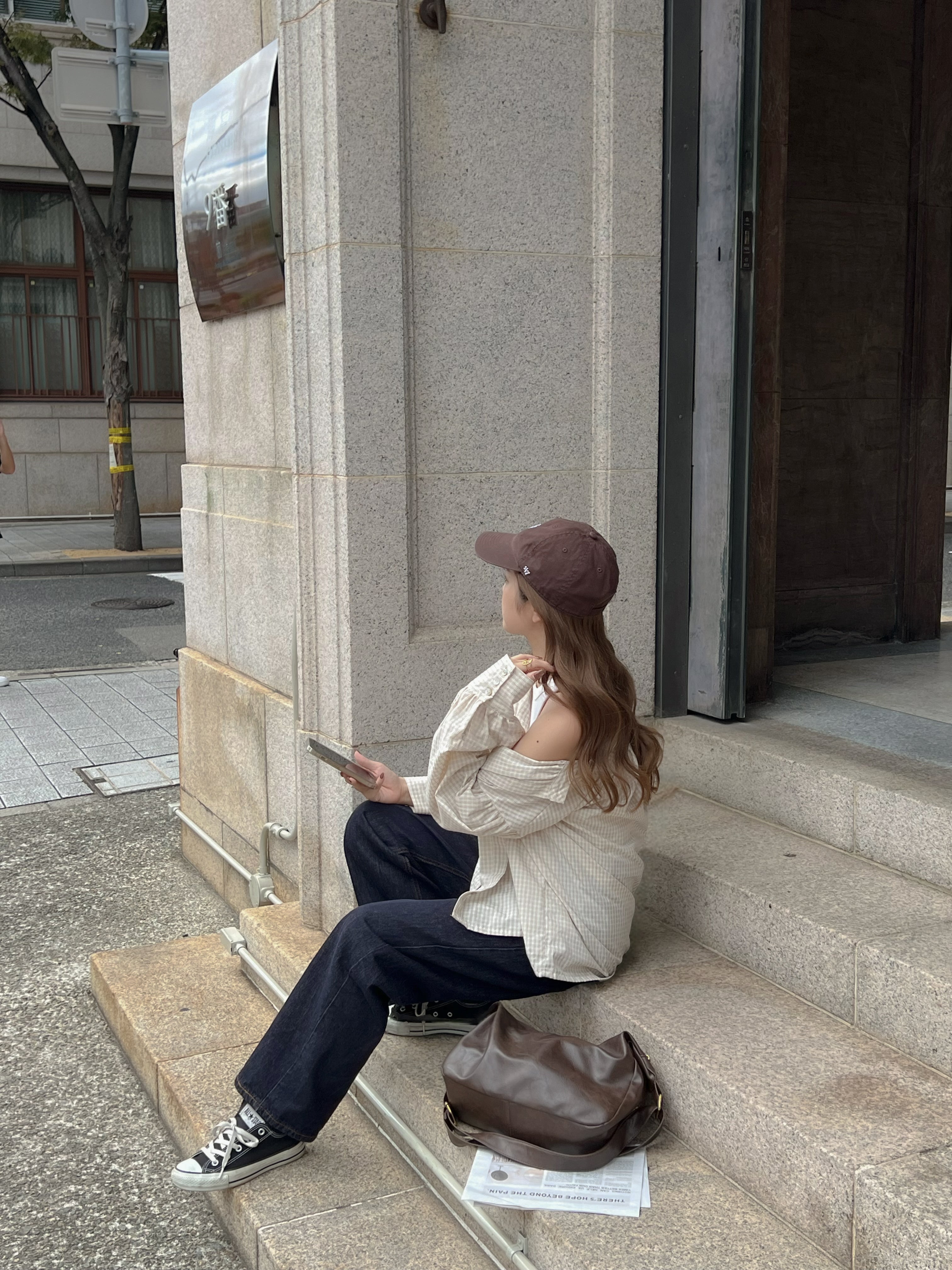 *Noeul.made* Mont Blanc blouse (mom)