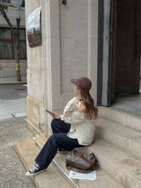 *Noeul.made* Mont Blanc blouse (mom)