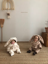 ［thelala］Fleece bunny suit
