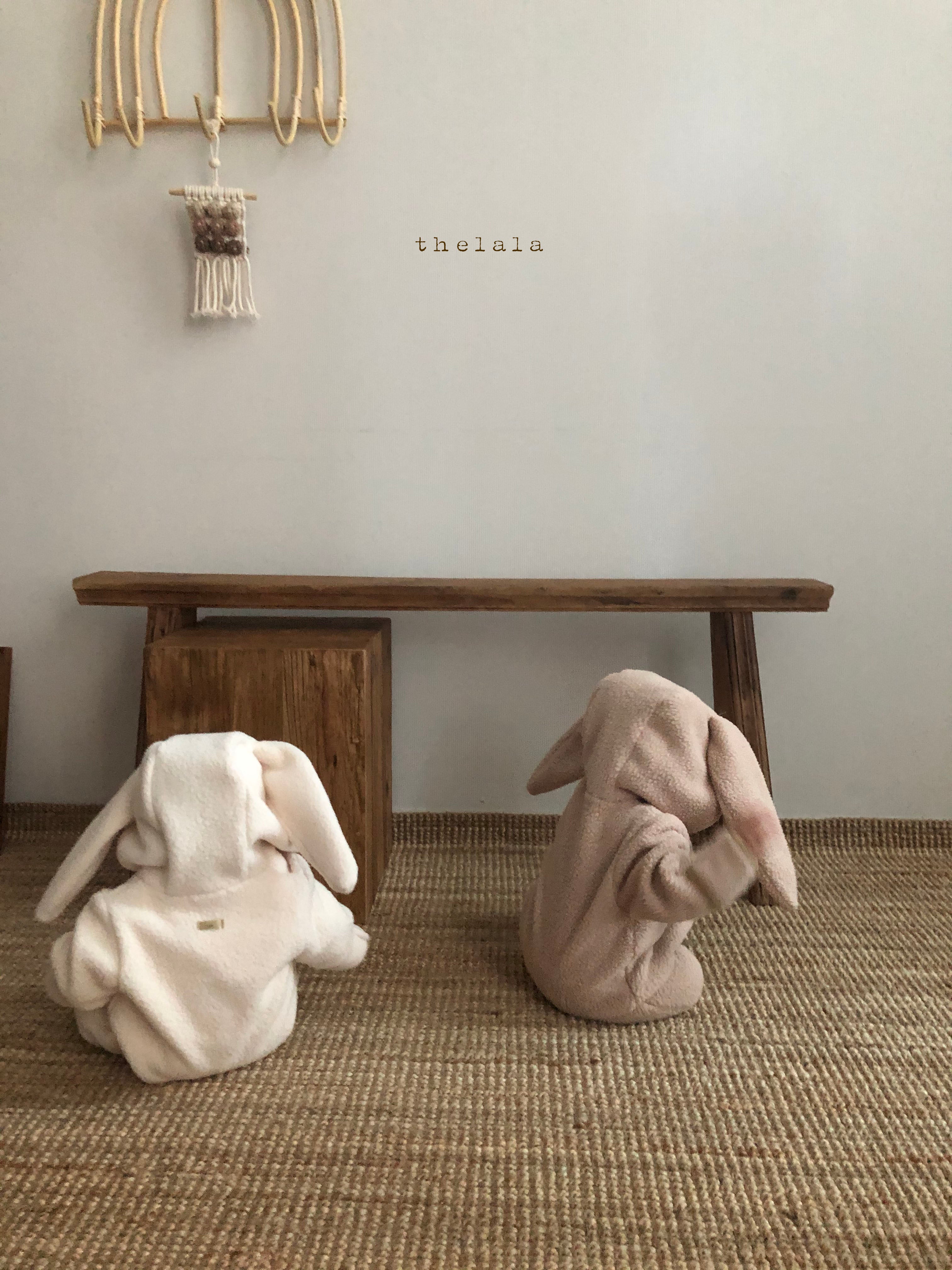 ［thelala］Fleece bunny suit