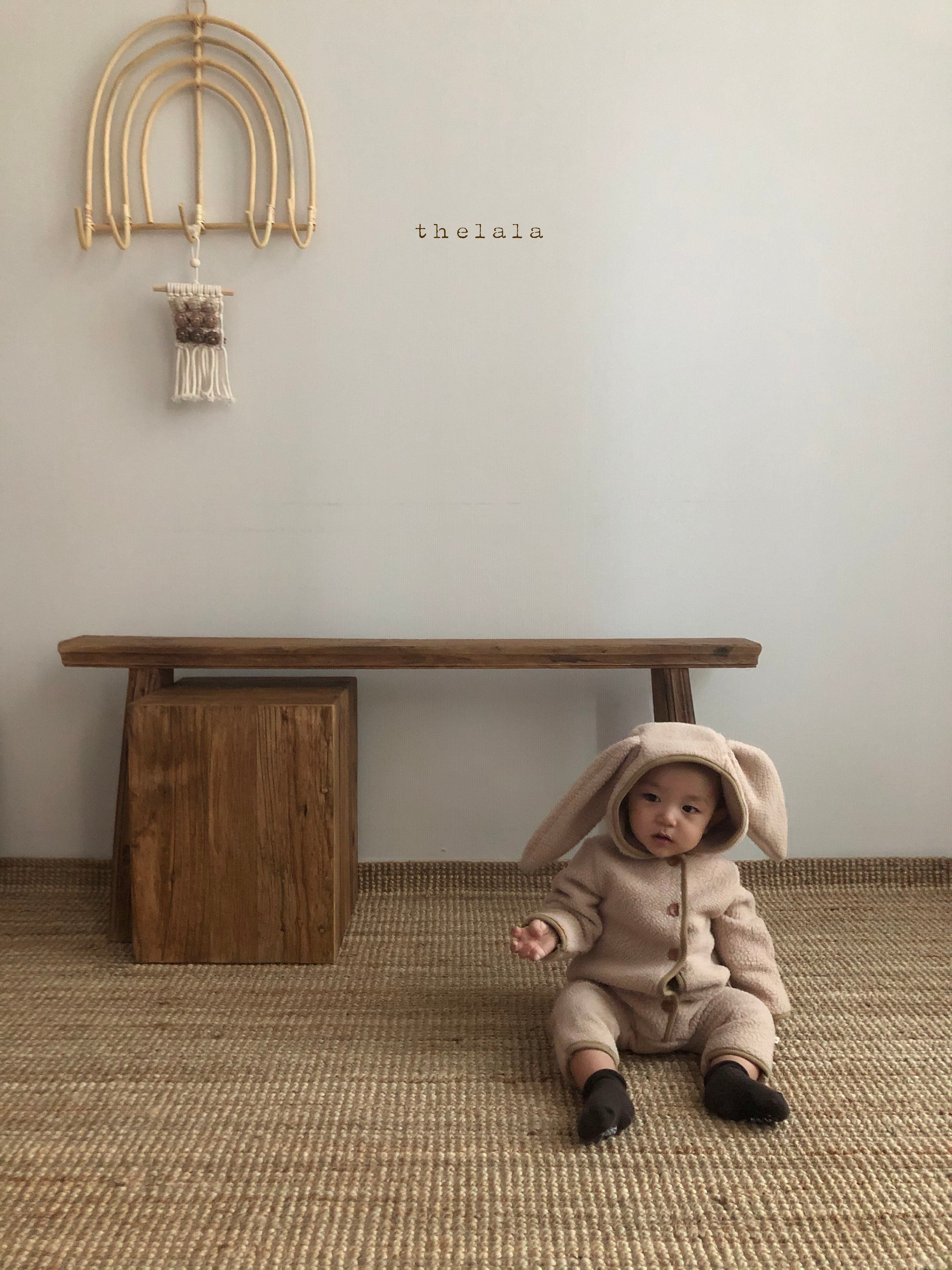 ［thelala］Fleece bunny suit