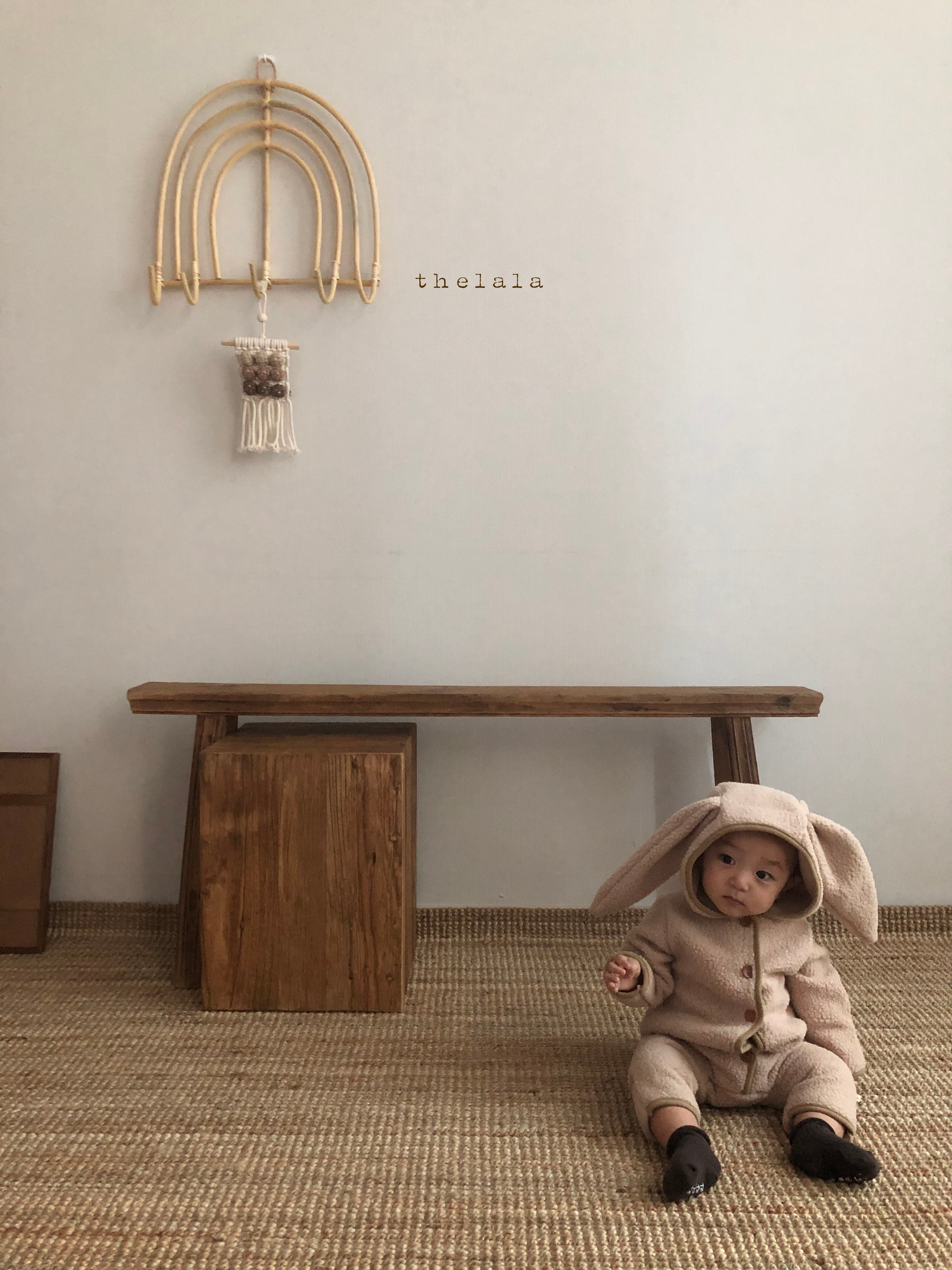 ［thelala］Fleece bunny suit
