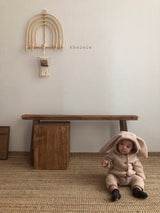 ［thelala］Fleece bunny suit