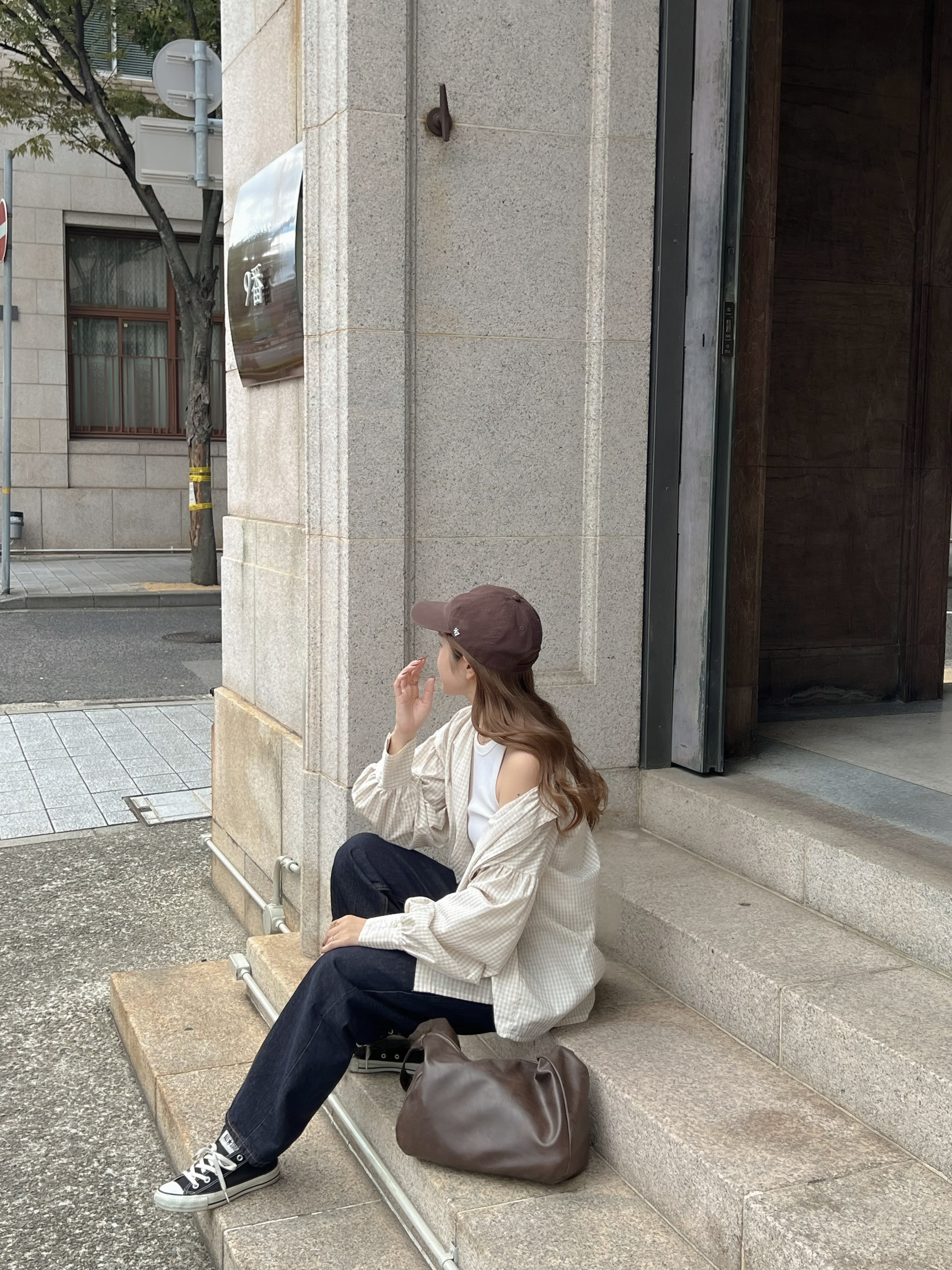 *Noeul.made* Mont Blanc blouse (mom)