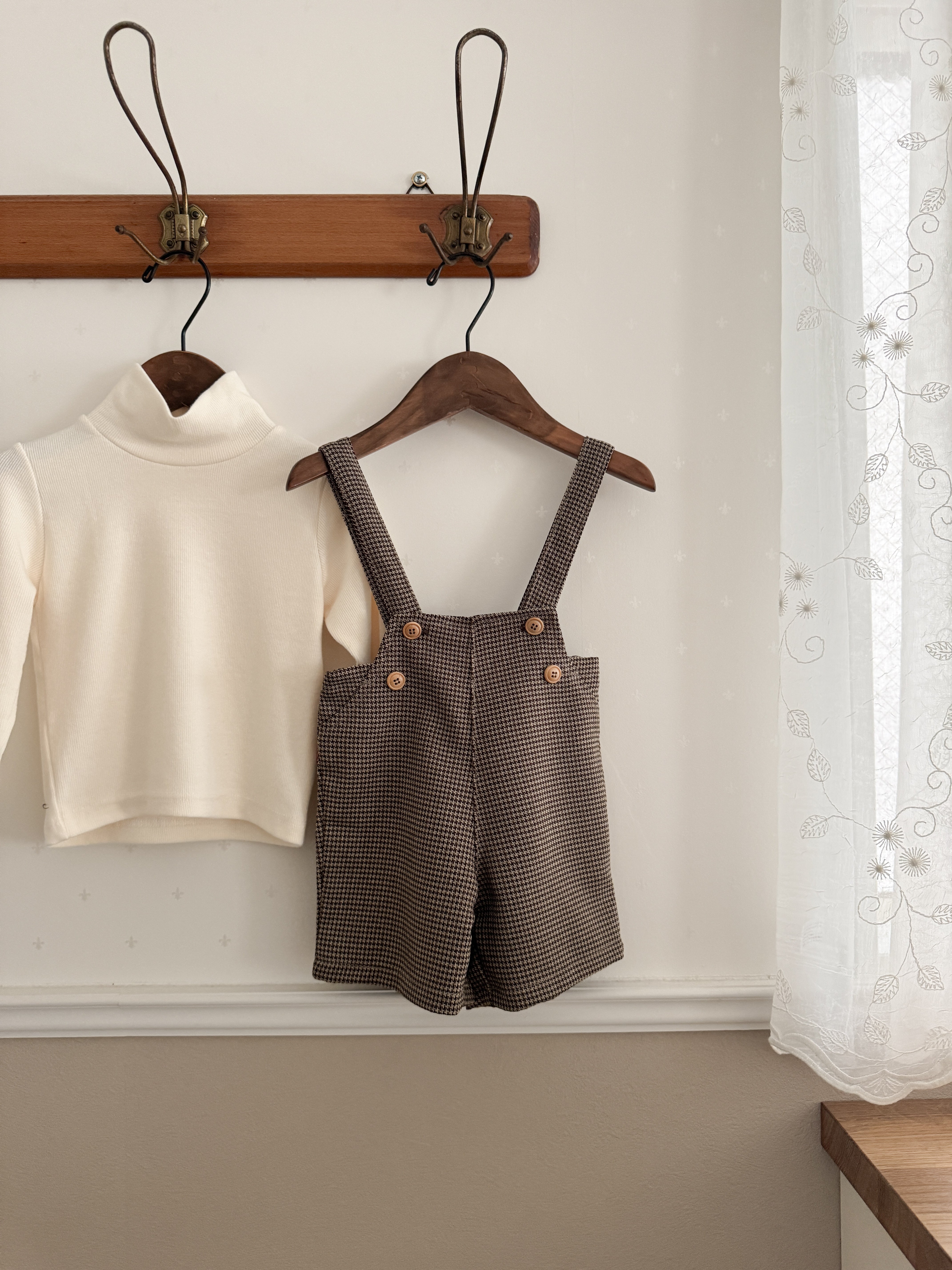 ［monbebe × Noeul.］Opeliére short salopette