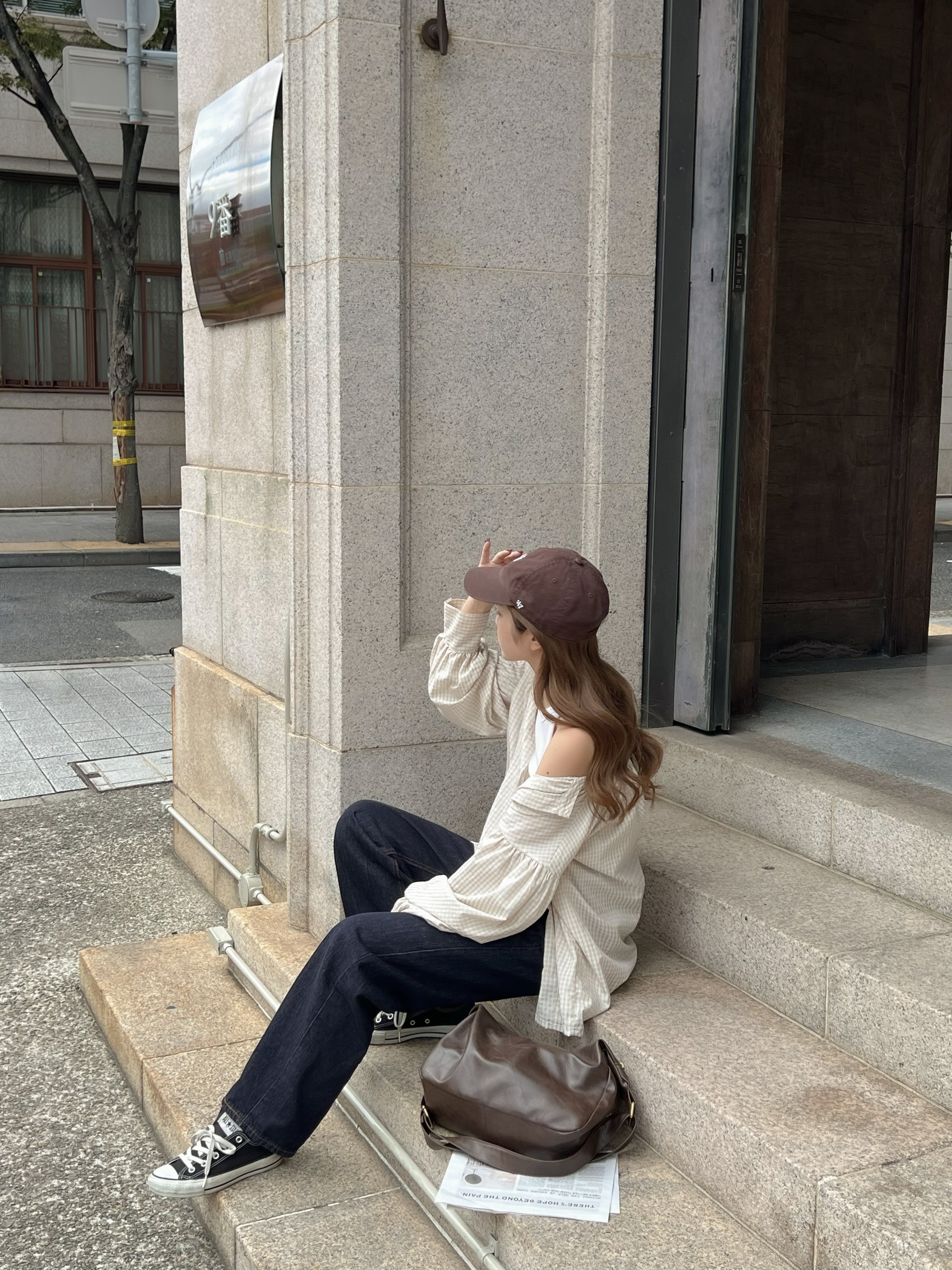 *Noeul.made* Mont Blanc blouse (mom)