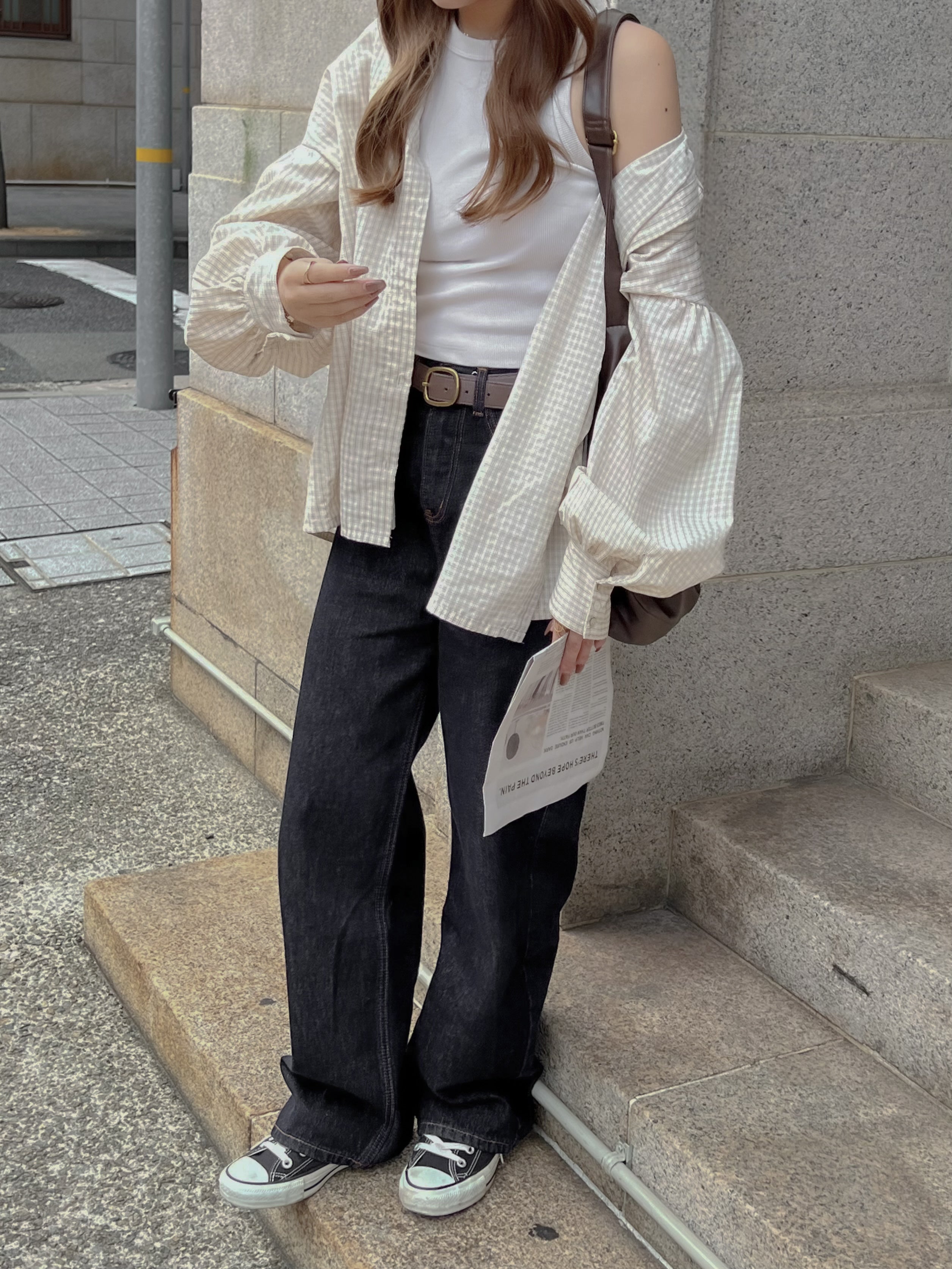 *Noeul.made* Mont Blanc blouse (mom)