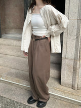 *Noeul.made* Mont Blanc blouse (mom)