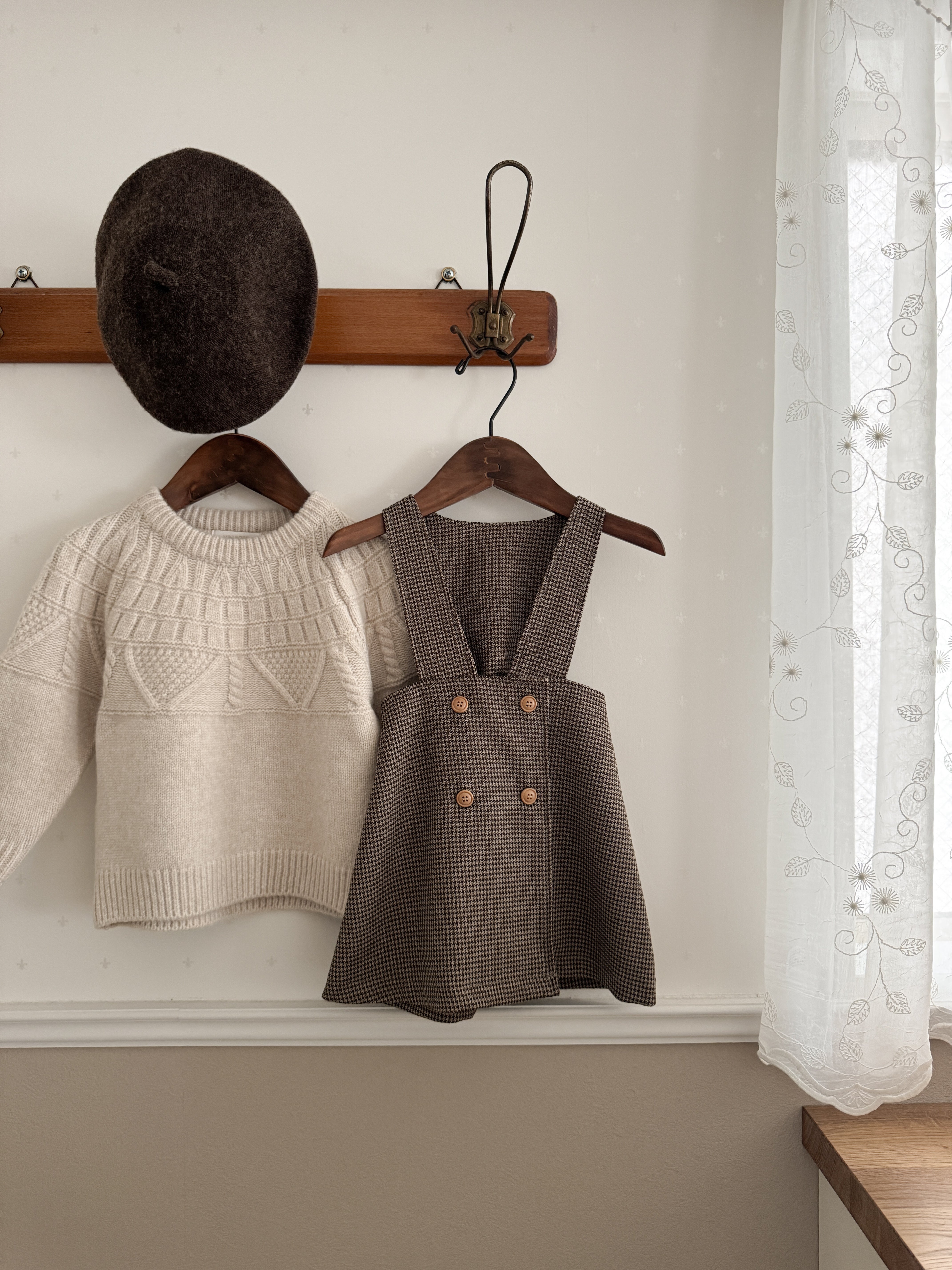 ［monbebe × Noeul.］Opeliére one-piece