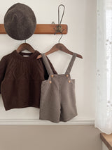 ［monbebe × Noeul.］Opeliére short salopette