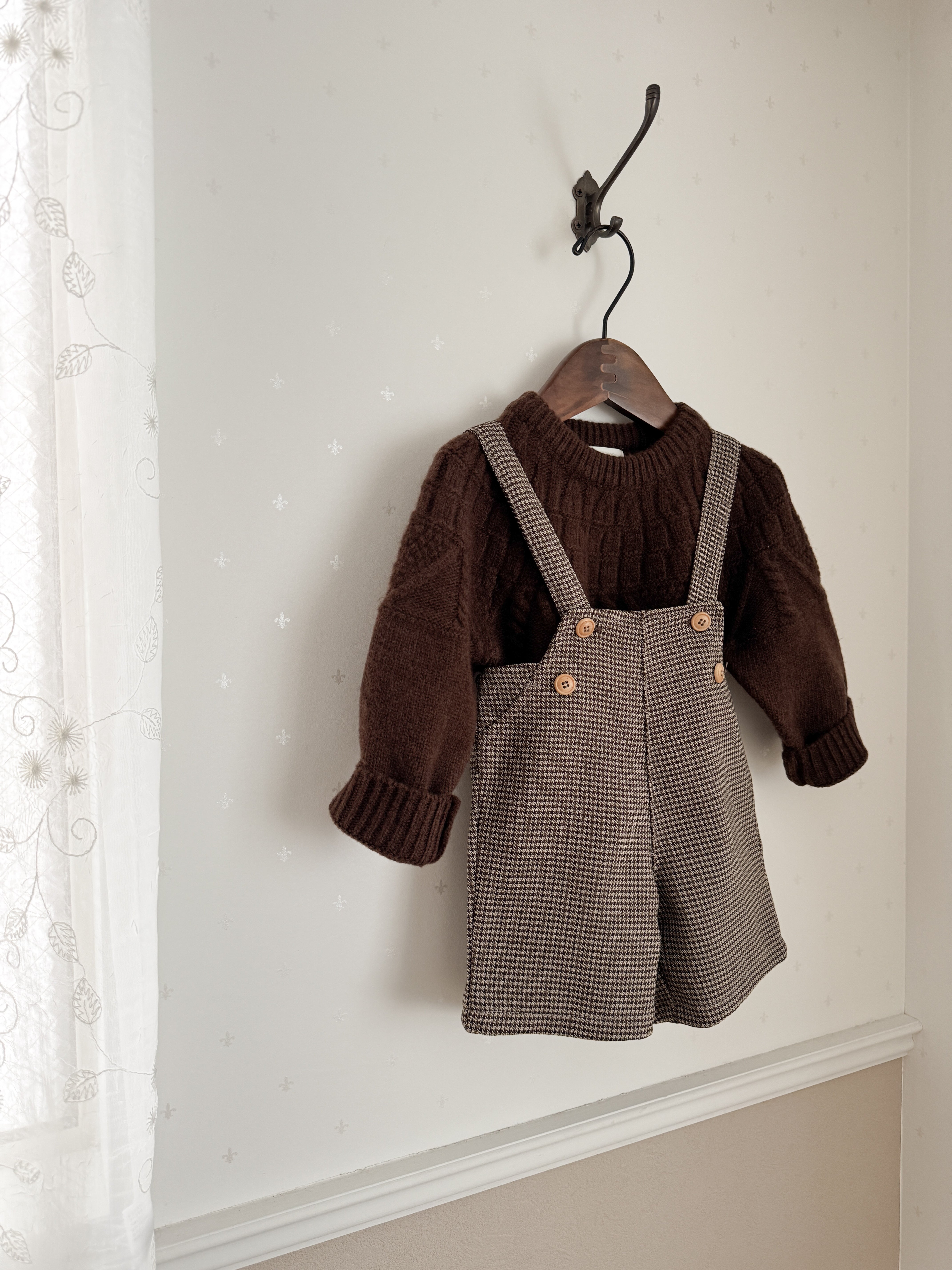 ［monbebe × Noeul.］Opeliére short salopette