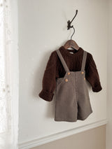 ［monbebe × Noeul.］Opeliére short salopette