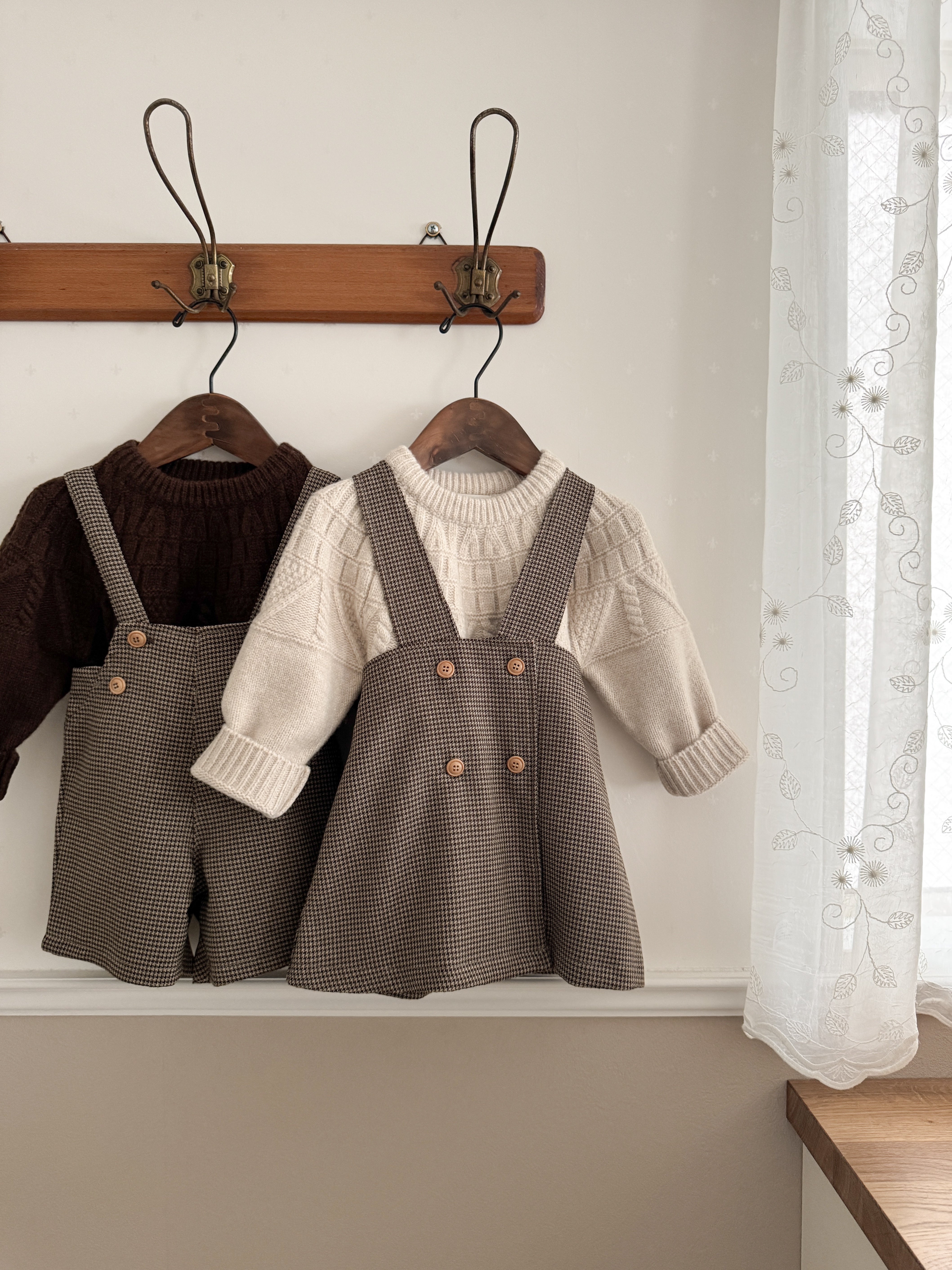 ［monbebe × Noeul.］Opeliére short salopette