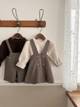 ［monbebe × Noeul.］Opeliére short salopette