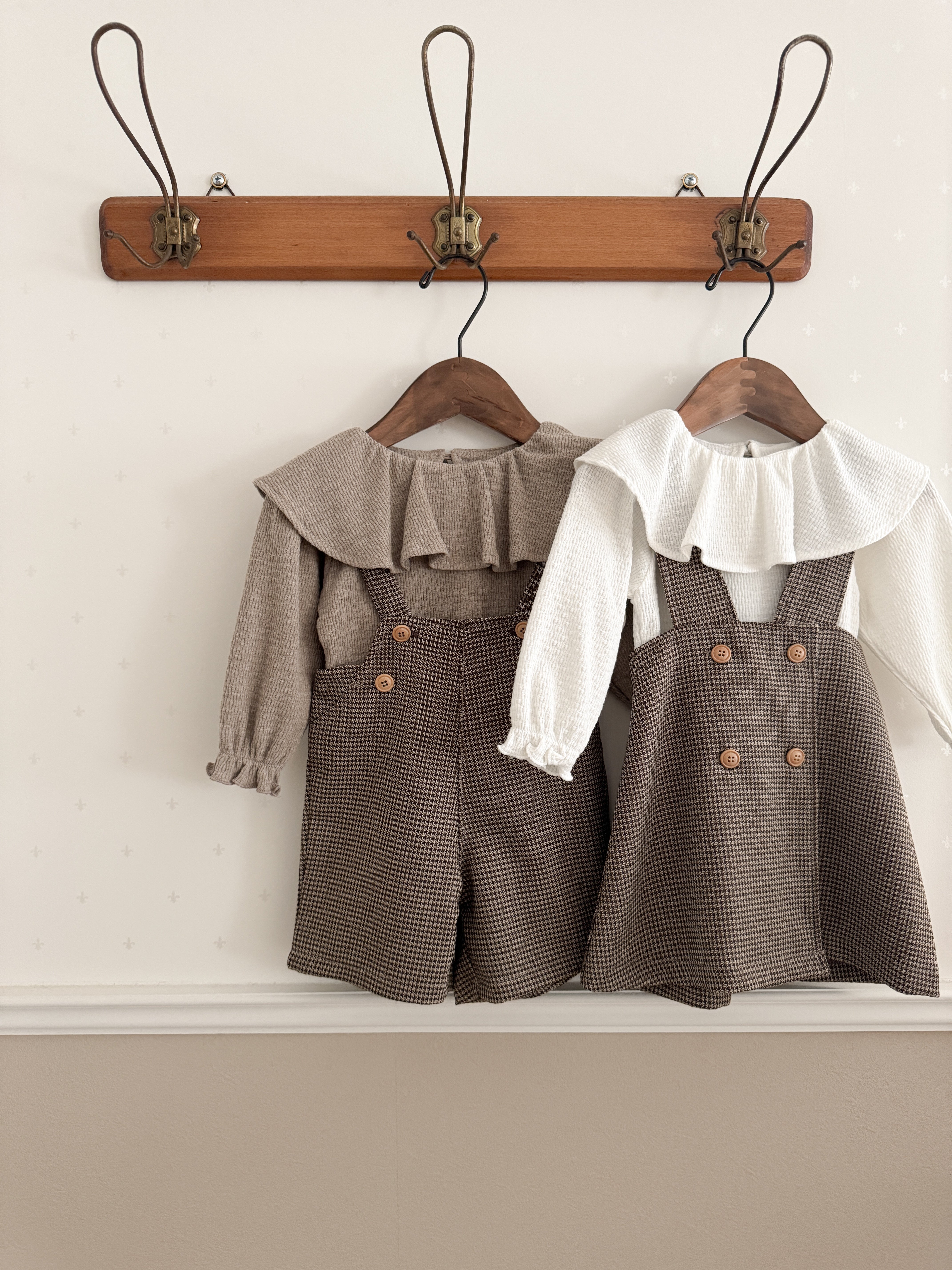 ［monbebe × Noeul.］Opeliére short salopette