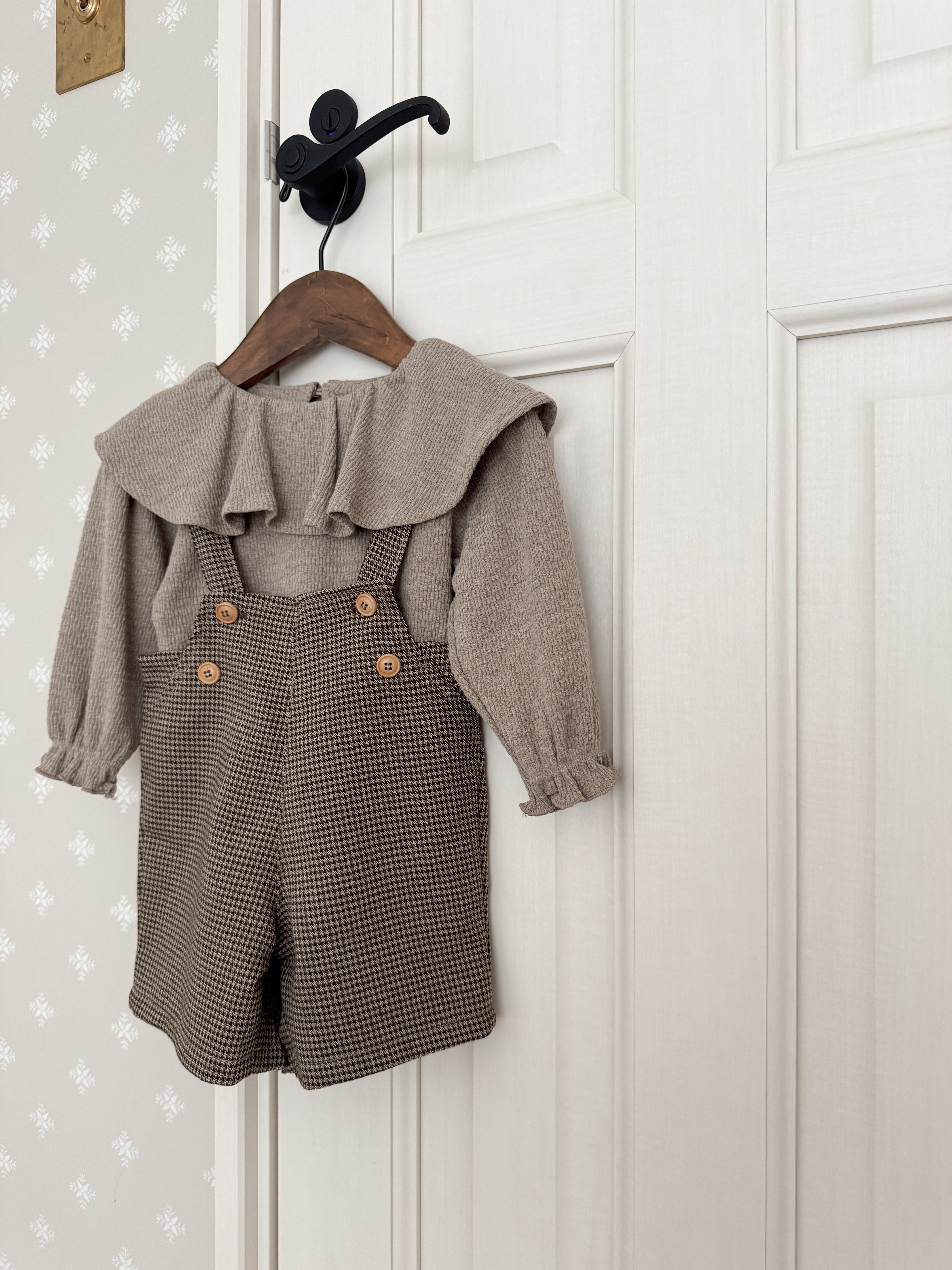 ［monbebe × Noeul.］Opeliére short salopette