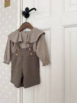 ［monbebe × Noeul.］Opeliére short salopette