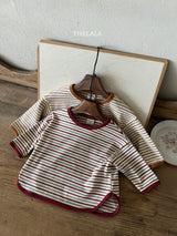 ［thelala］Multi stripe tee