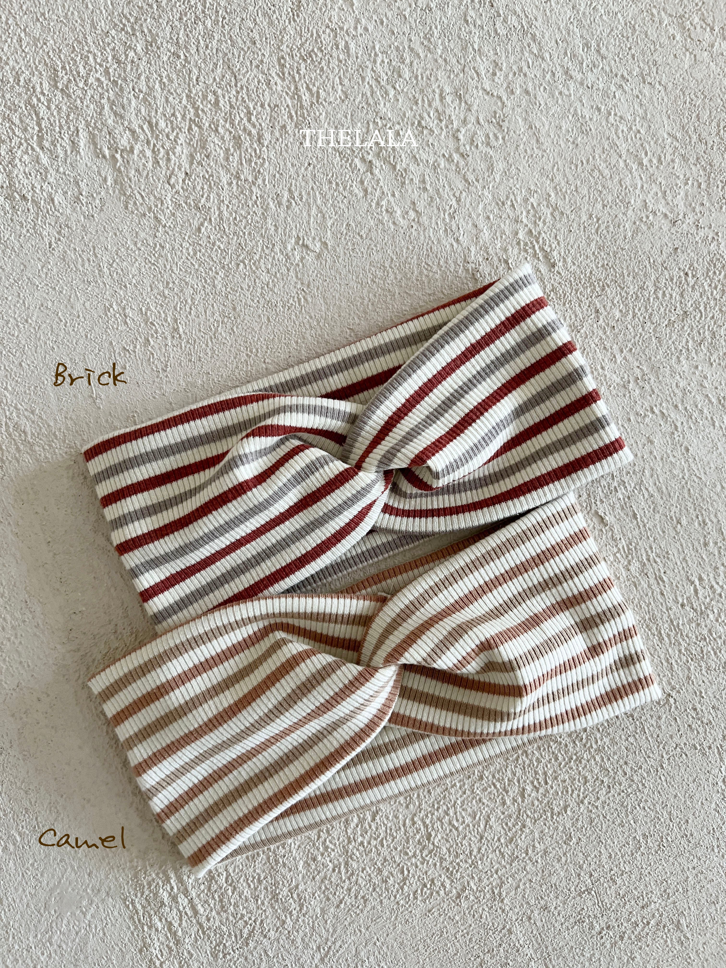 ［thelala］Multi stripe turban