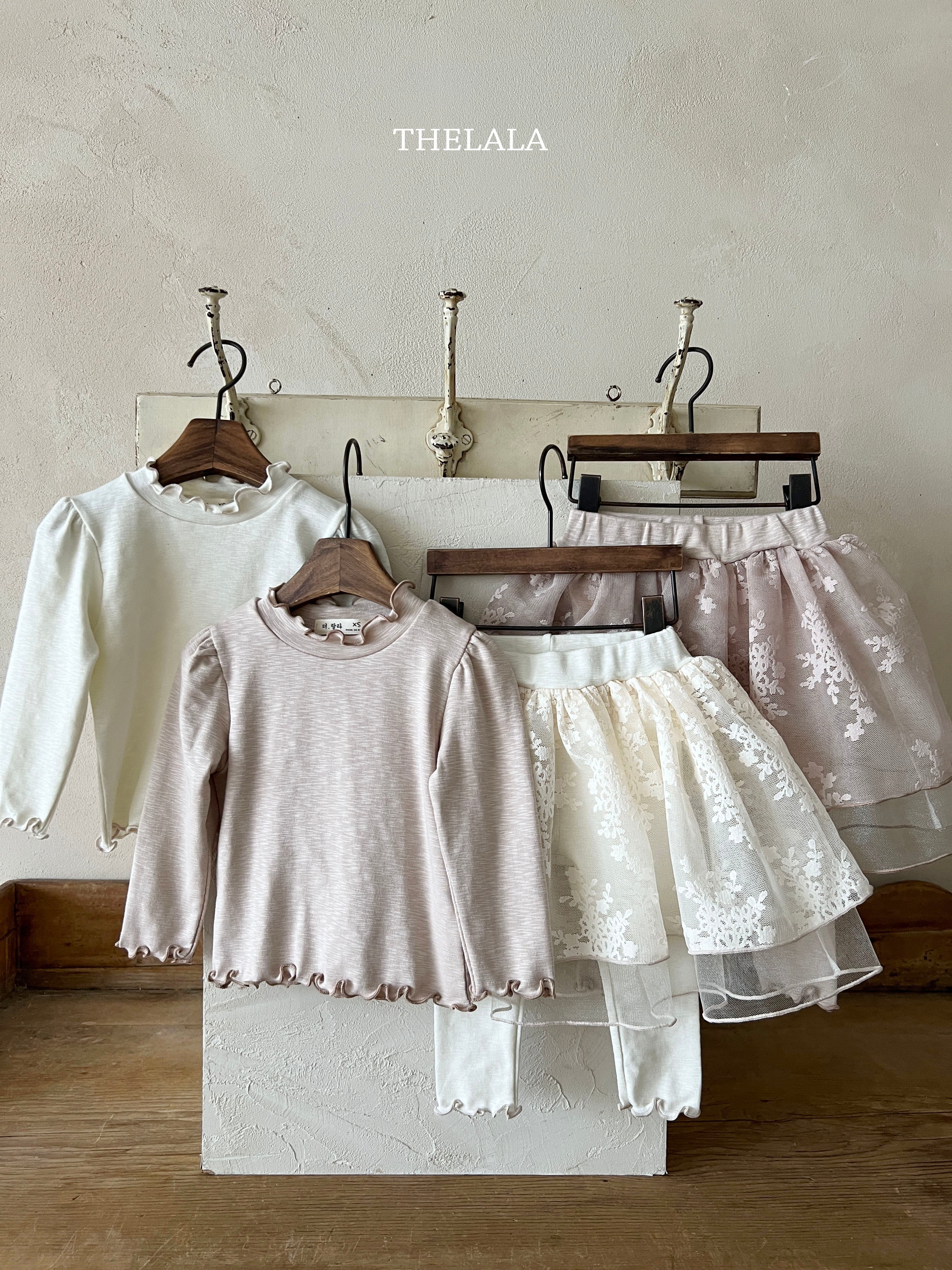 ［thelala］Milky tee