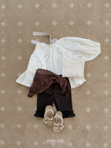 ［aladin］Capri frill pants