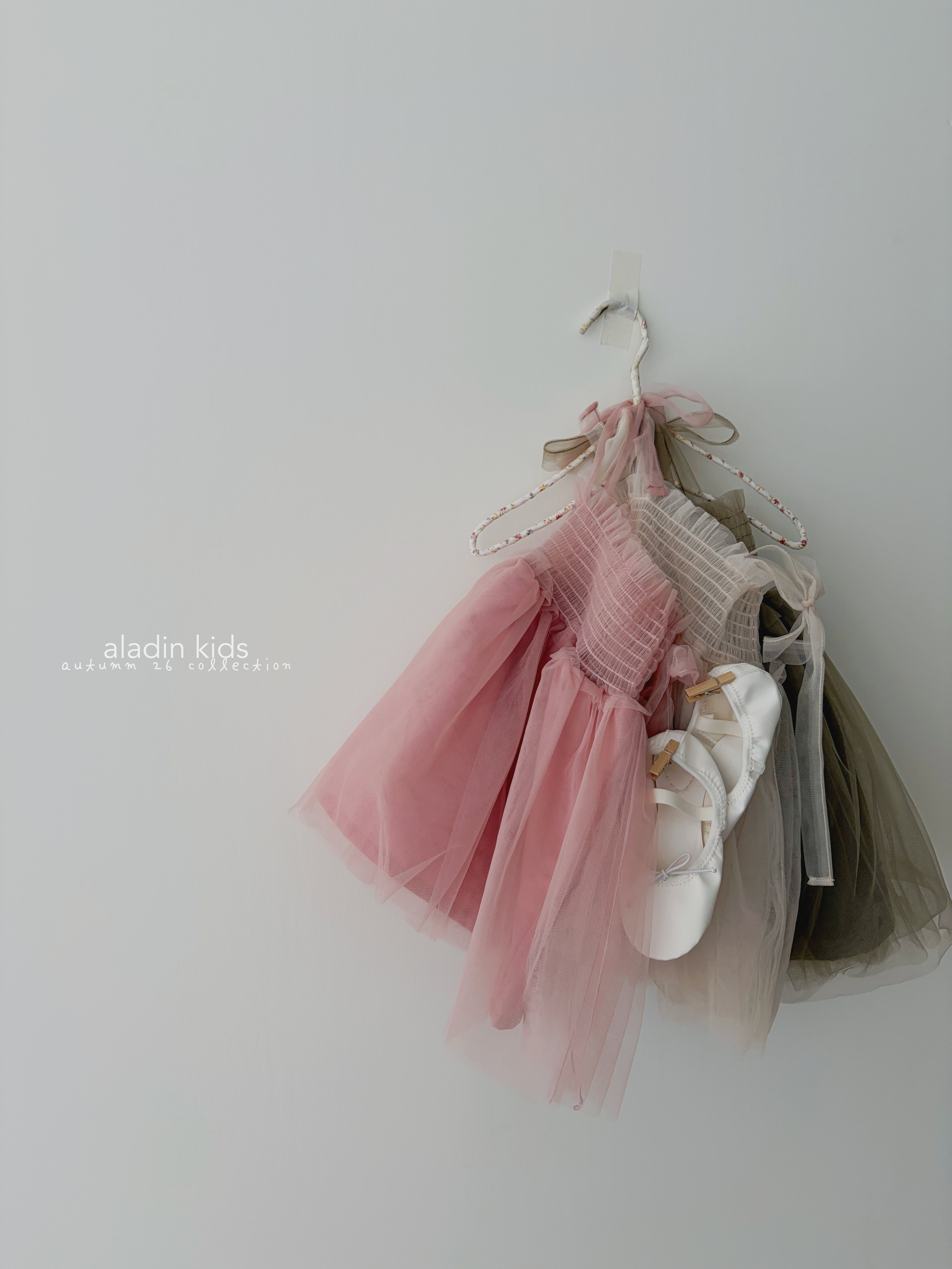 ［aladin］Smock shasha one-piece