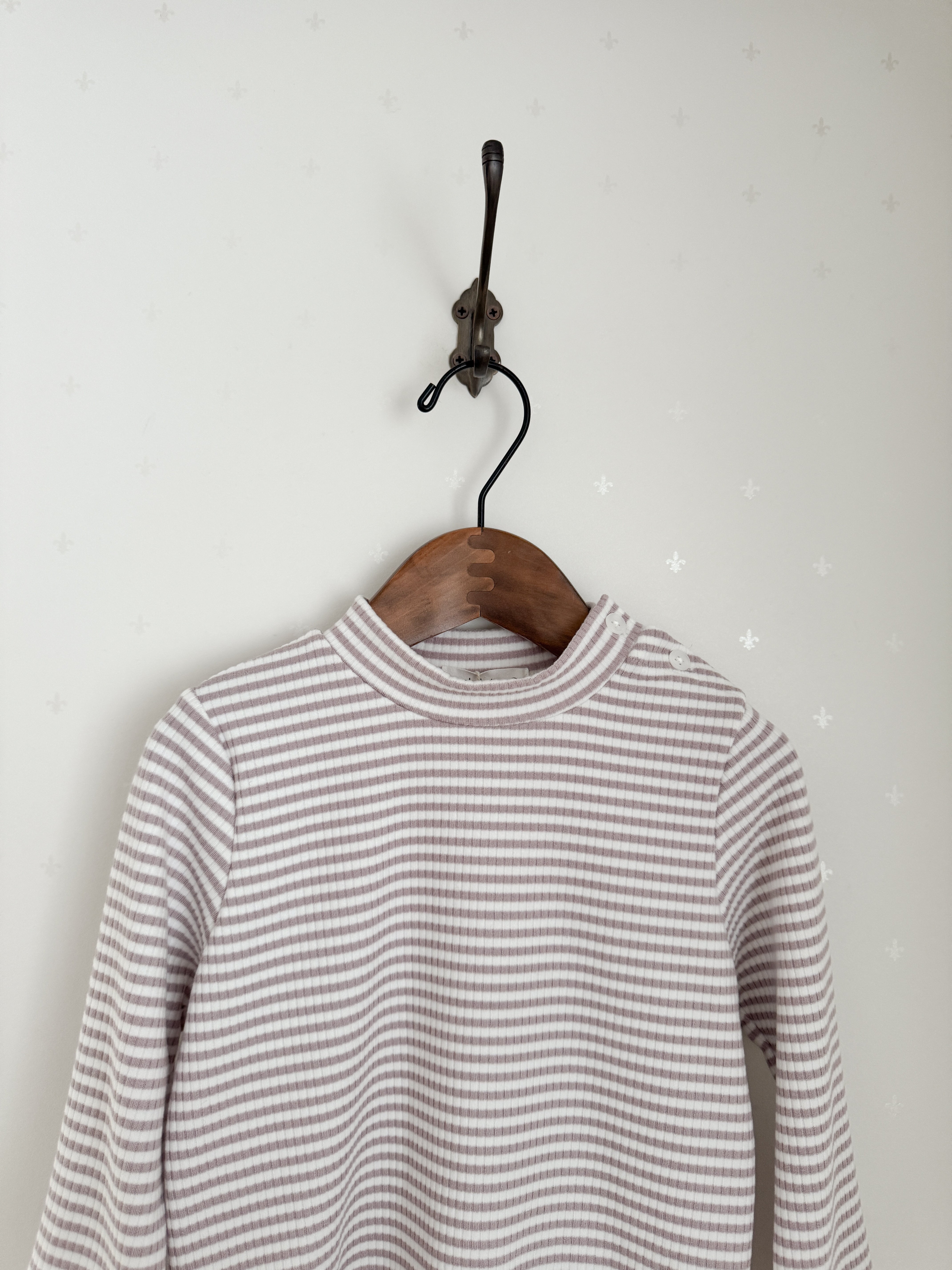 Soft stripe half neck tops (baby & kids)