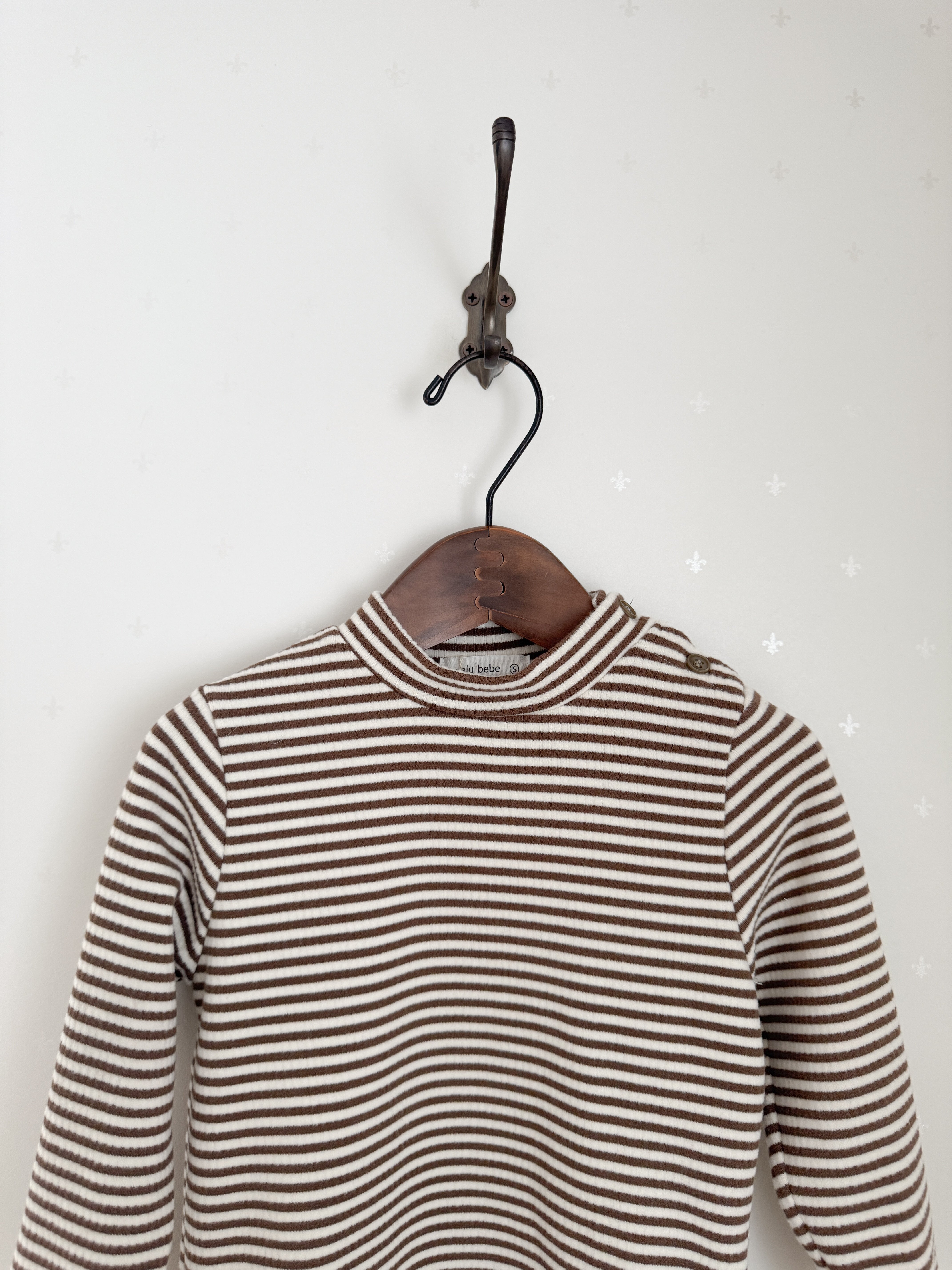 Soft stripe half neck tops (baby & kids)