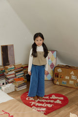 ［mon Atelier］Flap denim pants