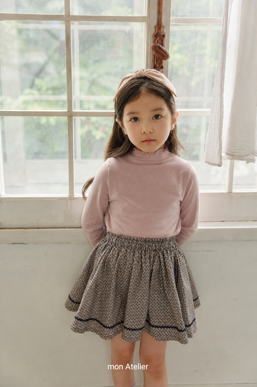 ［mon Atelier］Fall mellow tee